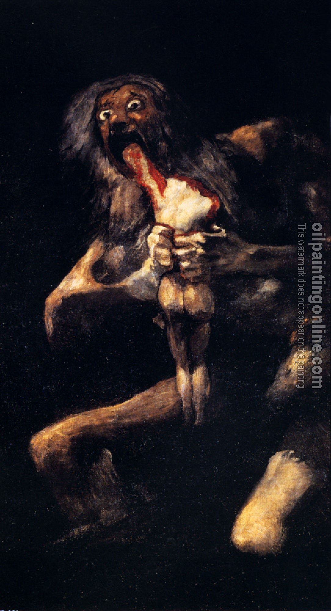 Goya, Francisco de - Saturn Devouring His Sons